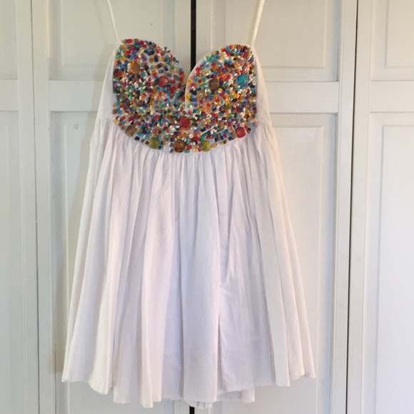 Super cute dress with beading. - Picture 2 of 2